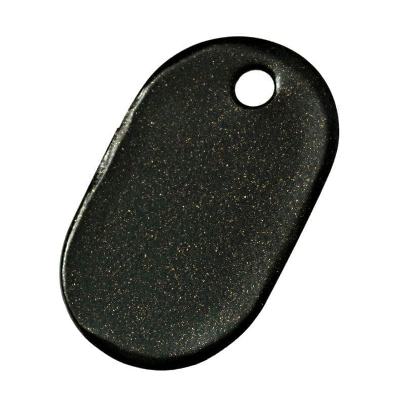 SLSL96616PB Satin Gold Diamond Black