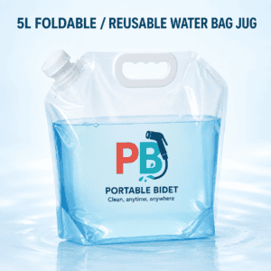 5L foldable reusable water bag