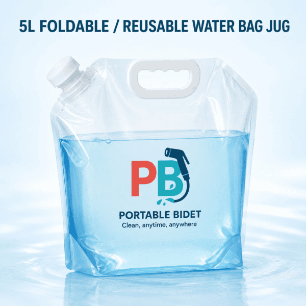 5L foldable reusable water bag