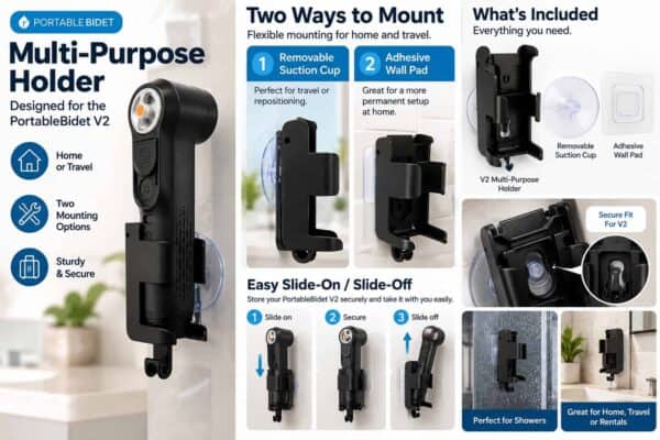 PortableBidet Multi-Purpose Holder details