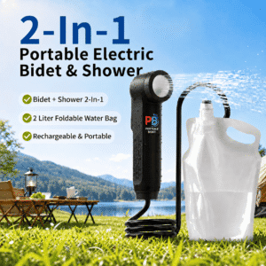 Eco-friendly portable bidet — reduce toilet paper waste