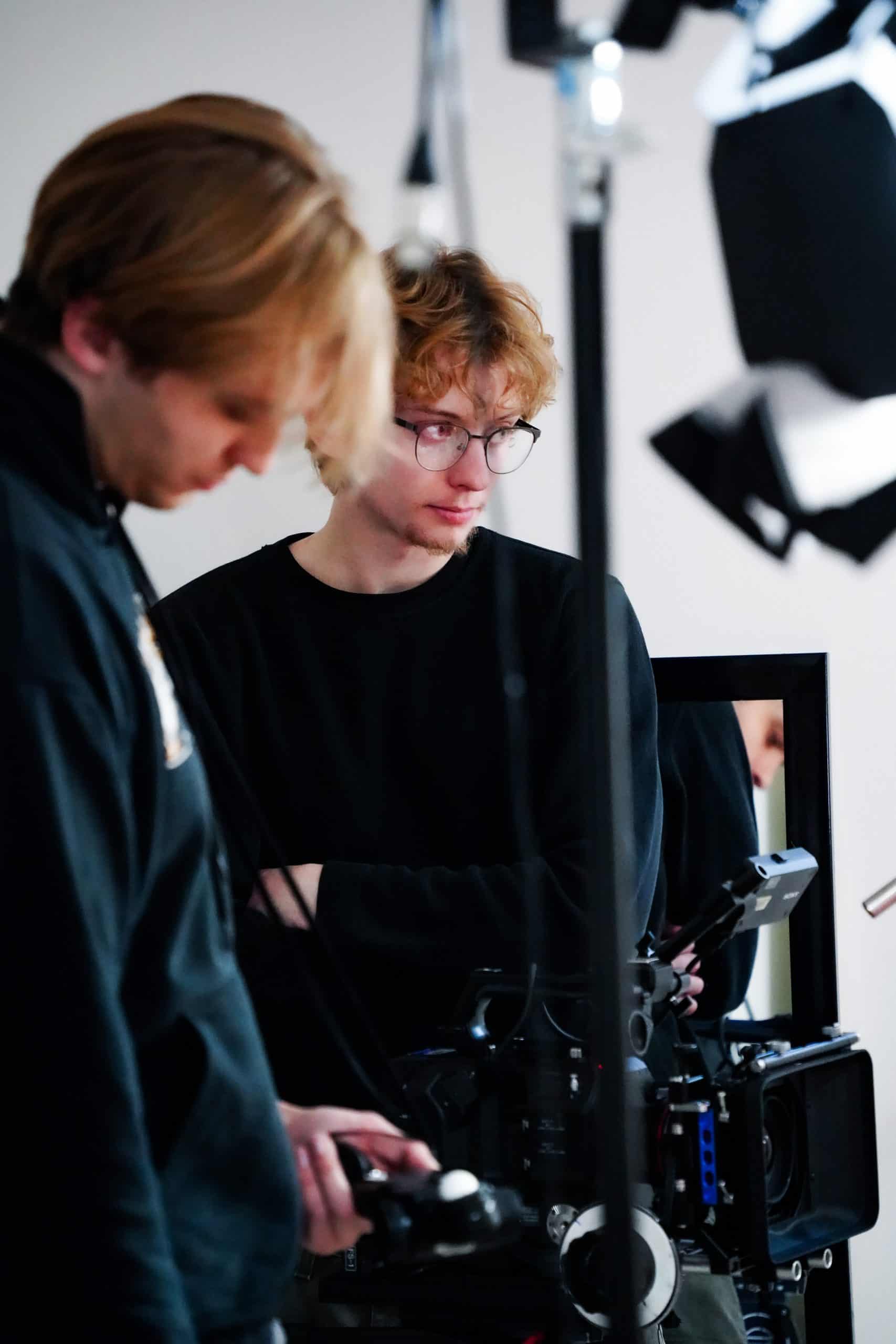 Crew during the movie Plant Parenthood by Patrick Good. Photographed by Rainer DeLalio