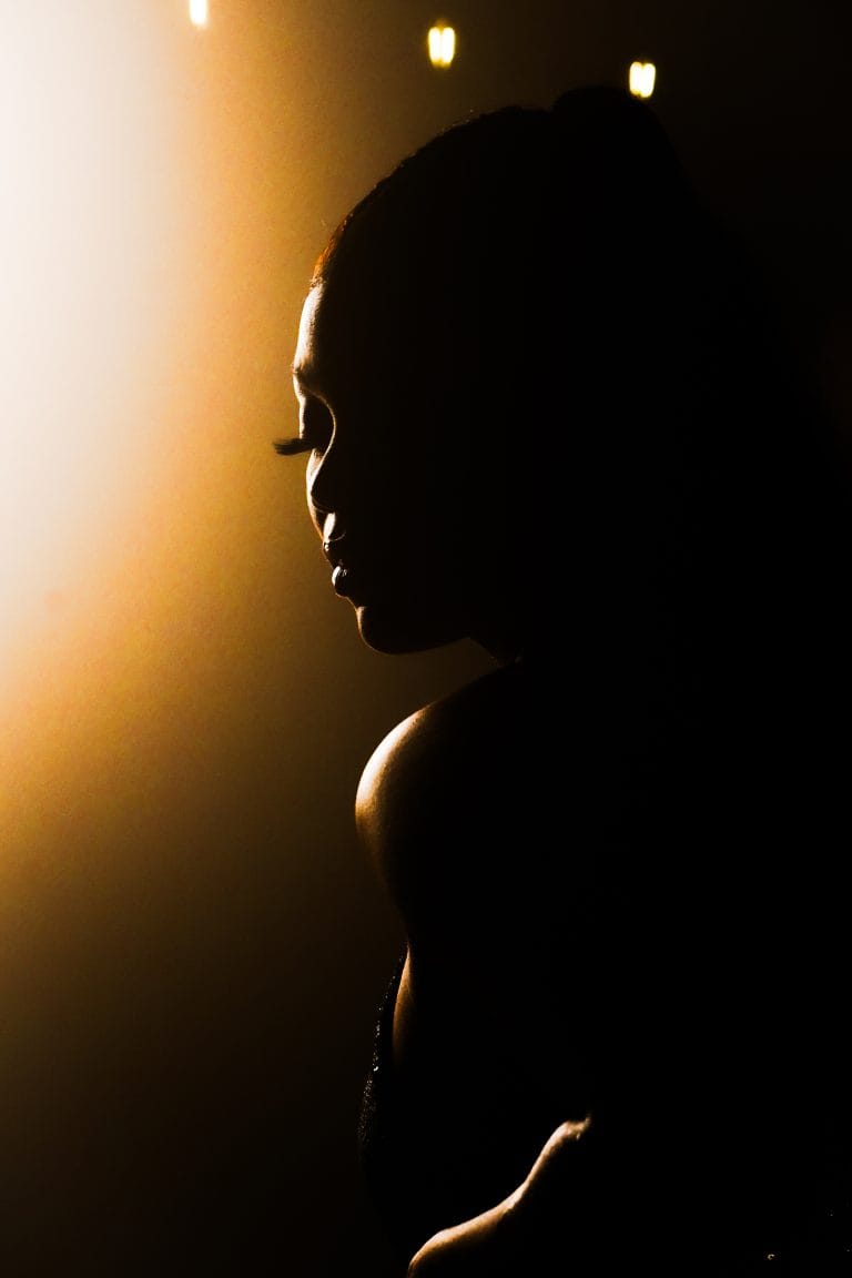 A dancer on a Chris Honor music video. New York. Photographed By Rainer DeLalio.