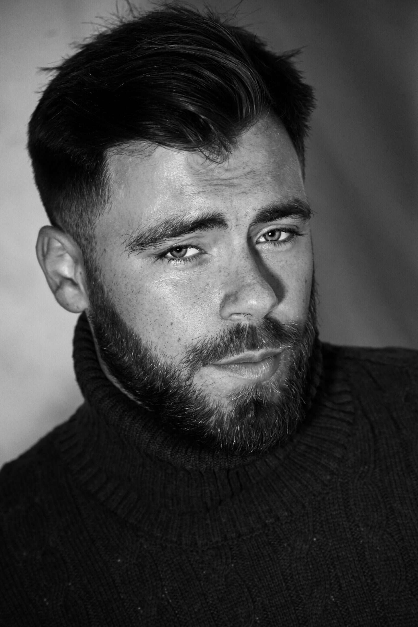 Headshots for actor Austin Ciejka, New York. Photographed by Rainer DeLalio