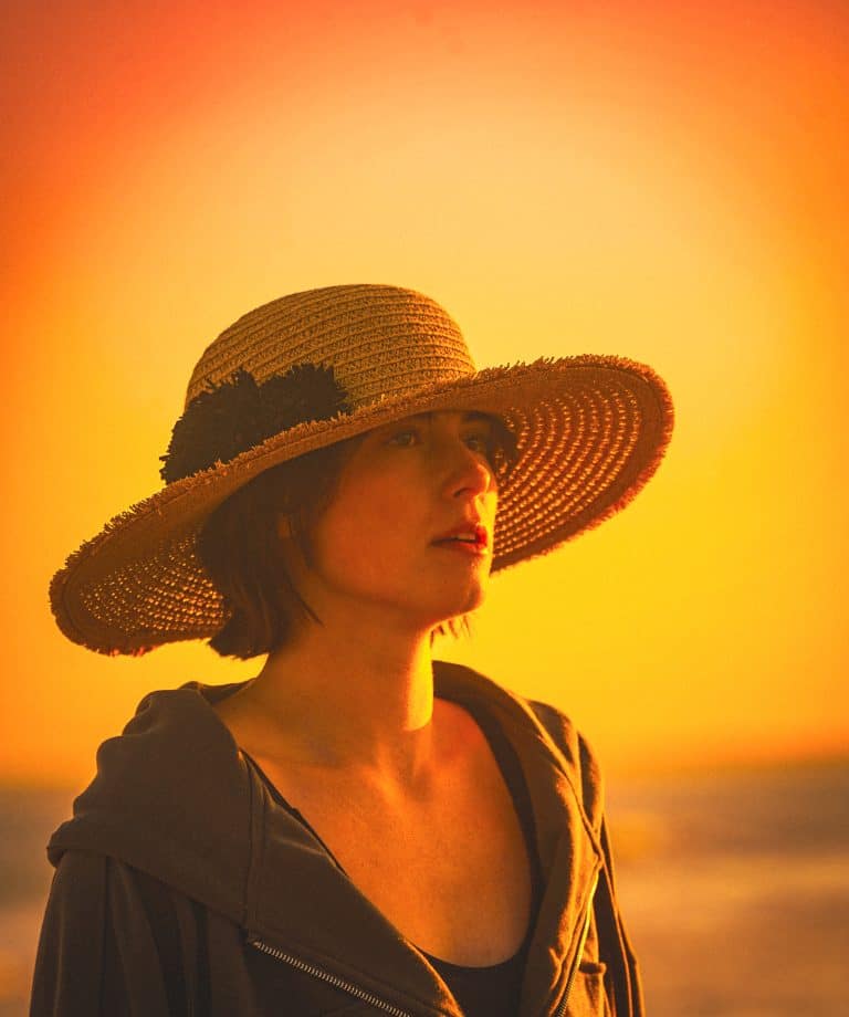 Actor Emily Bollman on the set of the Ideal. New York. Photographed By Rainer DeLalio.