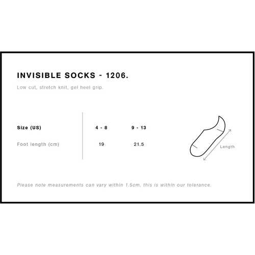 AS Colour Invisible Socks (2 Pairs) | 1206 - Image 2