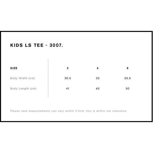 AS Colour Kids Staple L/S Tee | 3007 - Image 2