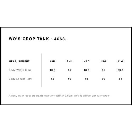 AS Colour Wo's Crop Tank | 4068 - Image 2