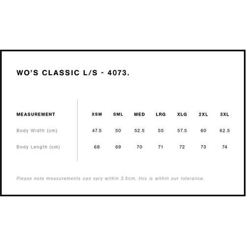 AS Colour Wo's Classic L/S Tee | 4073 - Image 2