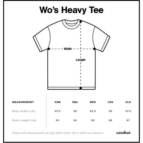 AS Colour Wo's Heavy Tee | 4080 - Image 2