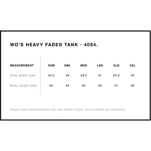 AS Colour Wo's Heavy Faded Tank | 4084 - Image 2