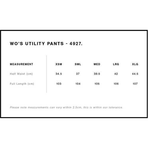 AS Colour Wo's Utility Pants | 4927 - Image 2