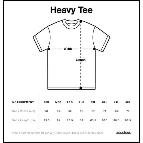 AS Colour Heavy Tee | 5080 - Image 2