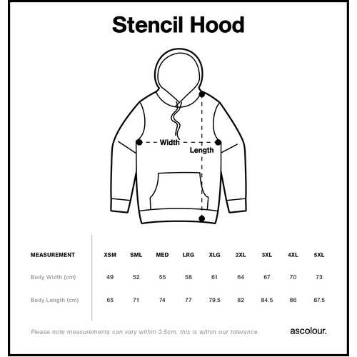 AS Colour Stencil Marle Hood | 5102MS - Image 2