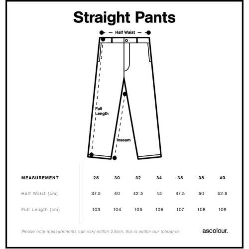 AS Colour Straight Pants | 5930 - Image 2