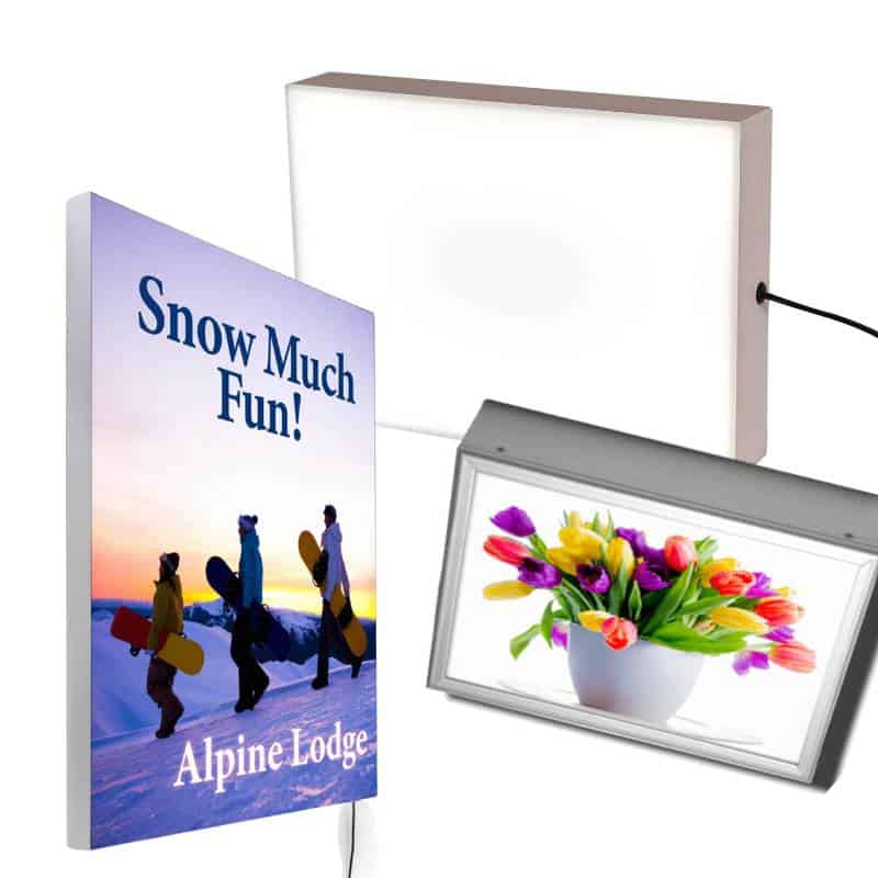 Lightbox signs