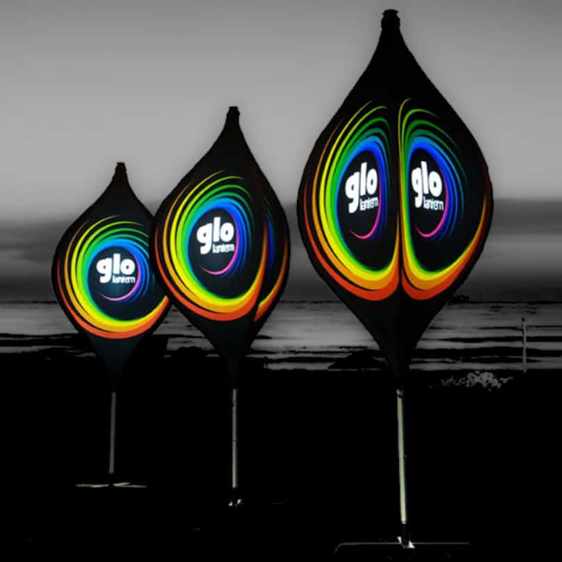 LED Lantern Banner Displays