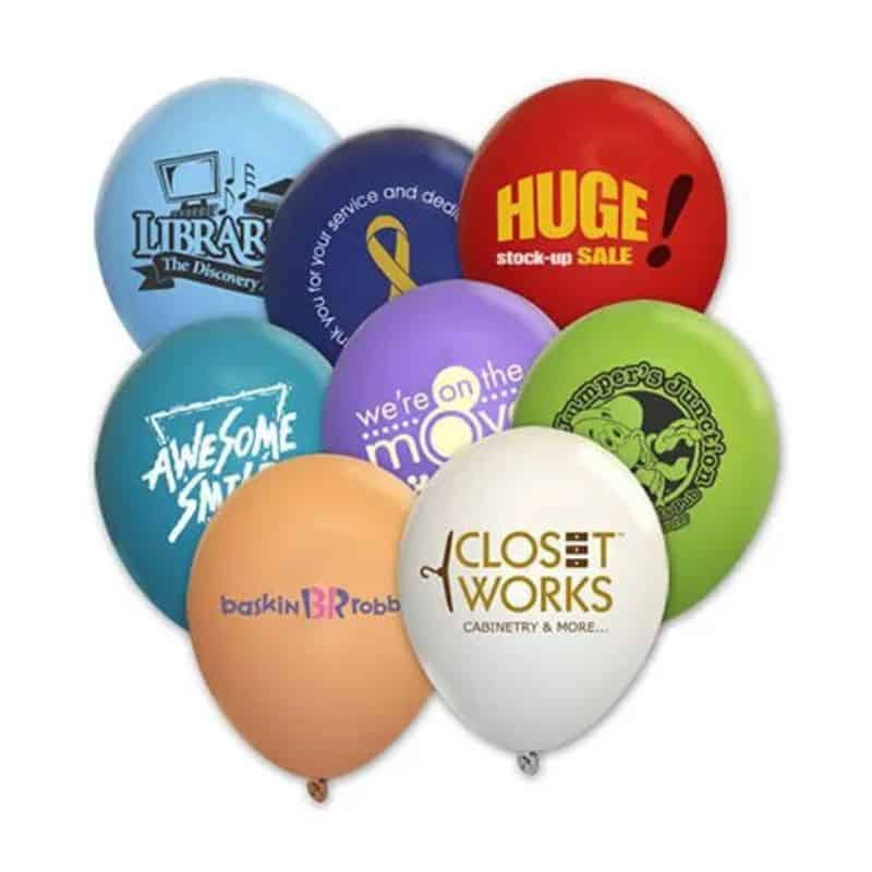 classic latex balloon printing