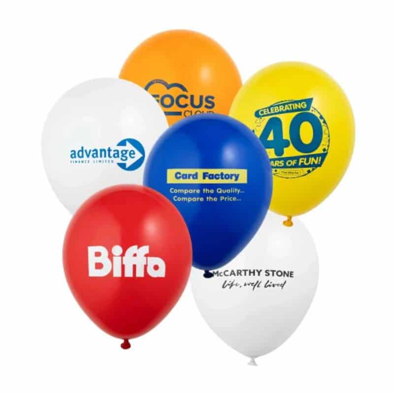 custom printed classic latex balloons