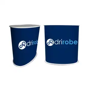 Branded Curved Promo Table