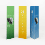 Printed Info Display Totem