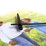 Custom Printed Canvas Clock
