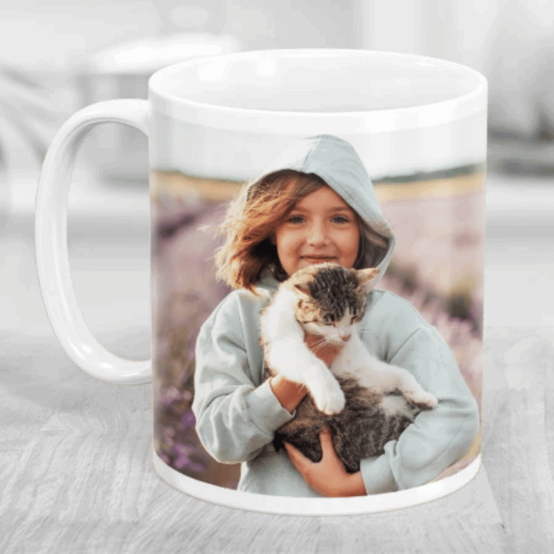Classic Personalised Photo Mug