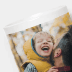 White ceramic Photo Mug