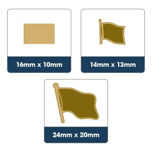 Custom Single Flag Lapels