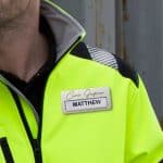 Metal Reusable Name Badges