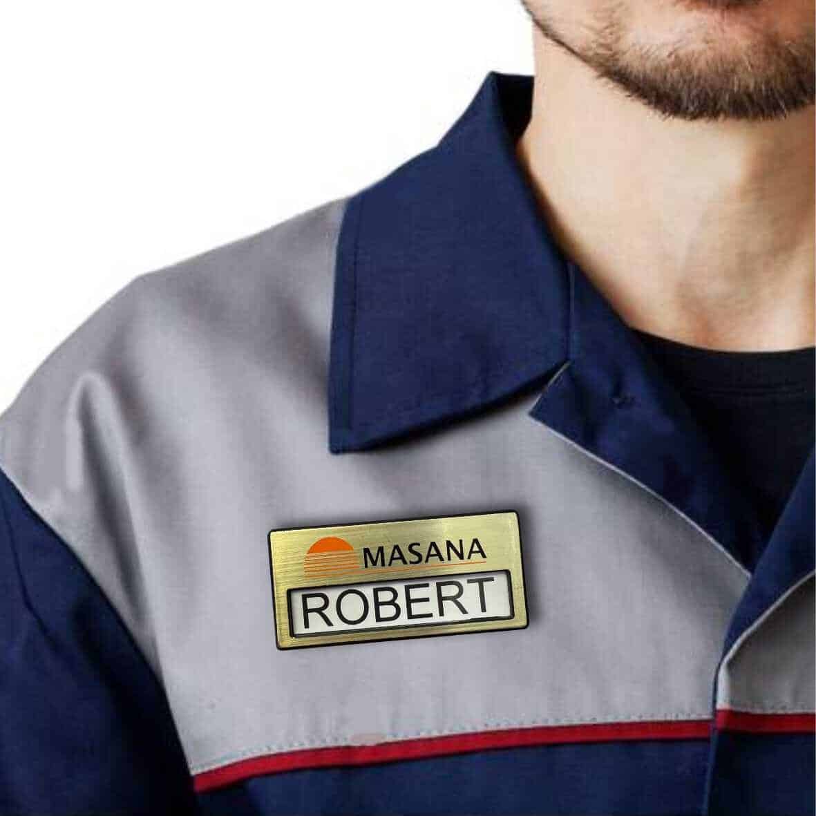 Exec Reusable Name Badges