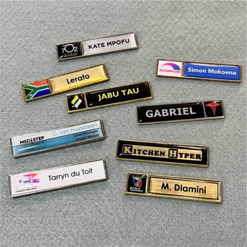 Name Badges - Premium Metal styles