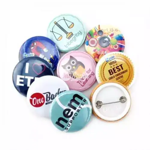 Jumbo Button Badges (75mm)