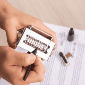 Deli Automatic Numbering Stamp