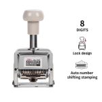 Deli Automatic Numbering Stamp - 8 Digit