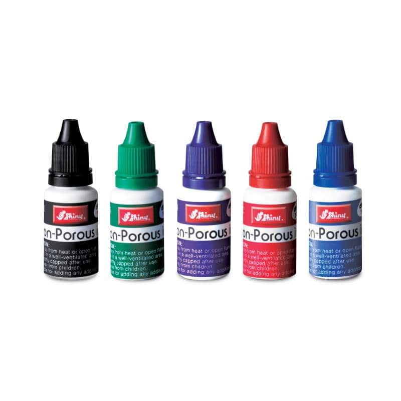 SHINY NON-POROUS INK
