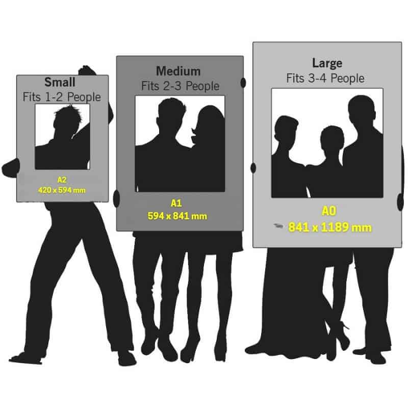 Selfie Frame Size Guide