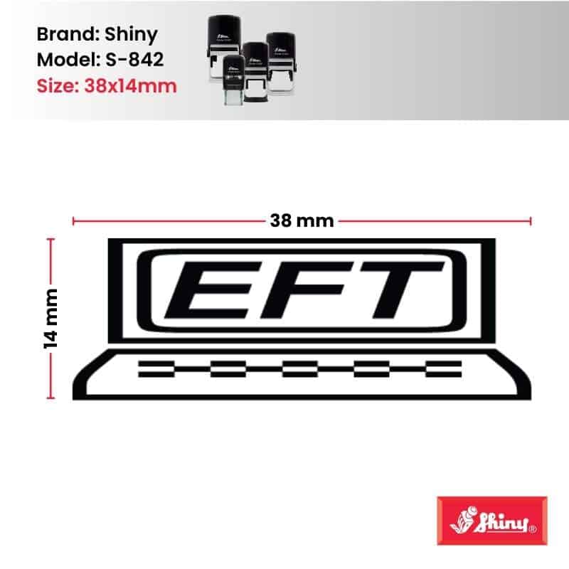 Shiny 38x14mm Stock Stamp - EFT Icon