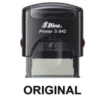 Shiny 38x14mm Stock Stamp - Original