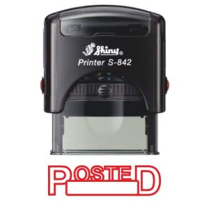 Shiny 38x14mm Stock Stamp - Posted Space