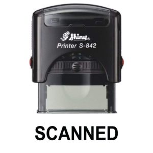 Shiny 38x14mm Stock Stamp - Scanned