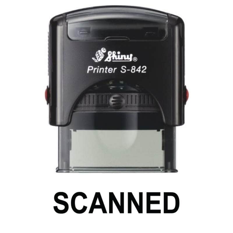 Shiny 38x14mm Stock Stamp - Scanned