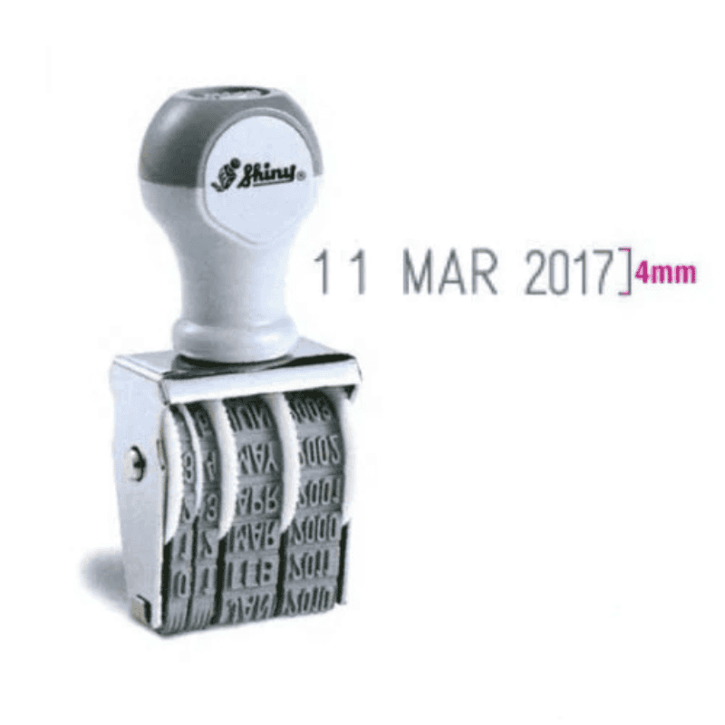 Shiny Adjustable Band Dater - D4 4mm