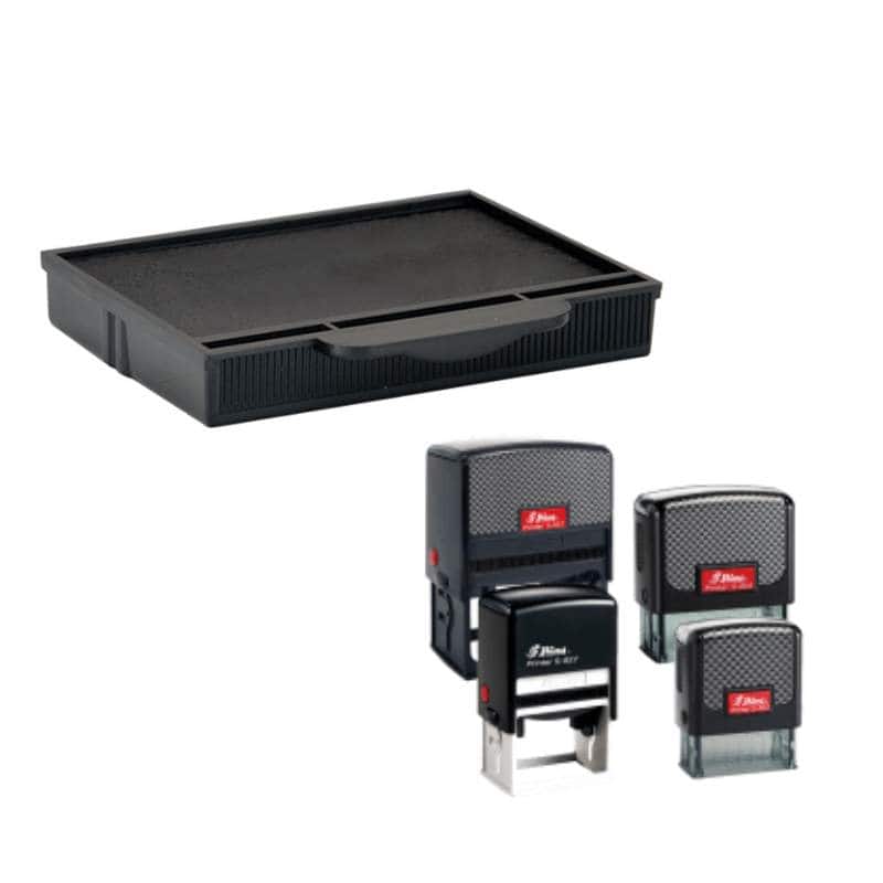 Shiny Ink Pad Replacement for rectangular Stamps