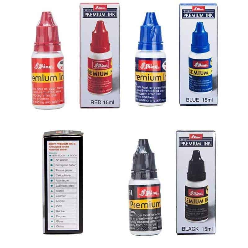 Shiny Premium Inks