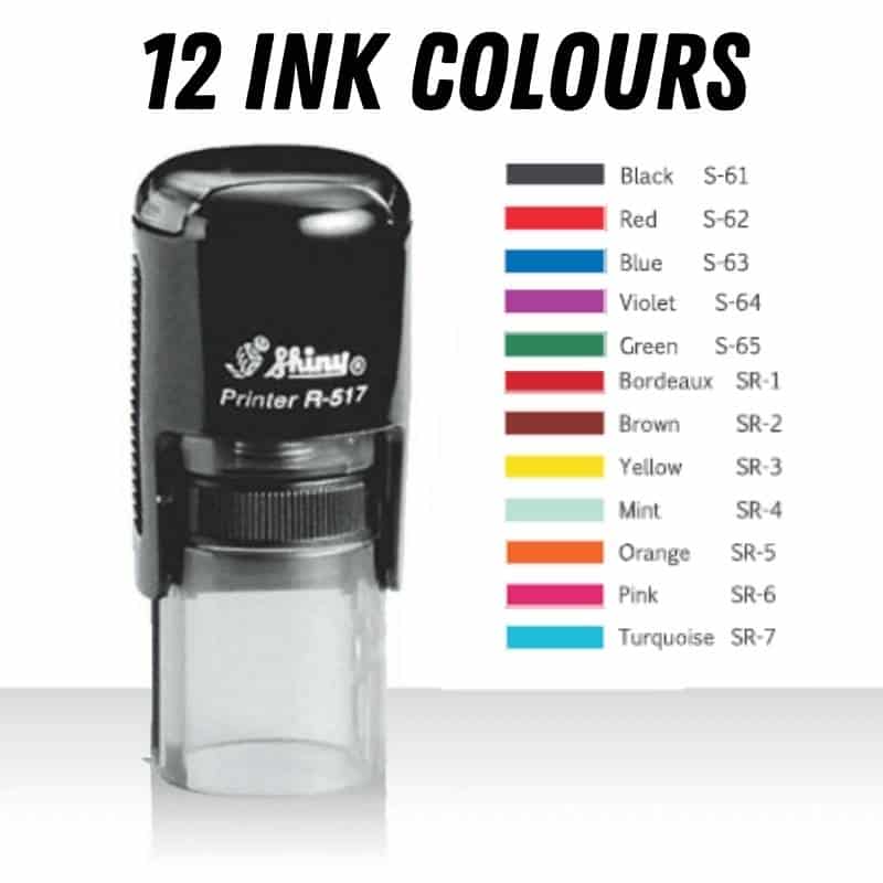 Shiny R-517 Emoji Stock stamps