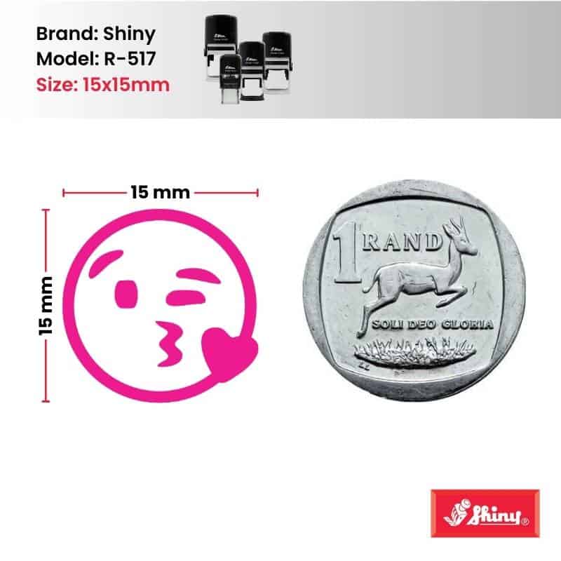 Shiny R-517 Stock Emoji Stamp EM01