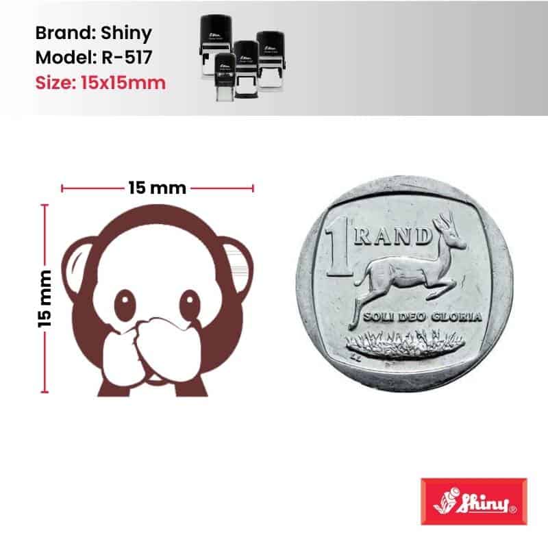 Shiny R-517 Stock Emoji Stamp EM30
