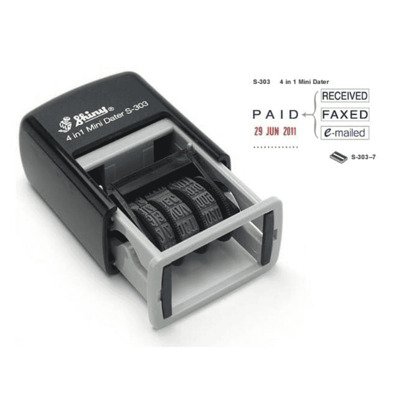 Shiny S-303 4 In 1 Text Dater