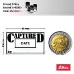Shiny S-826 Stock Dater Stamp Captured By